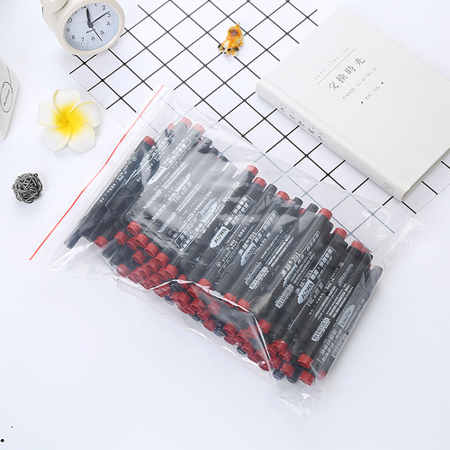 Oil-based marker pen logistics express large-head marker pen marker pen oil-based waterproof marker pen office stationery wholesale