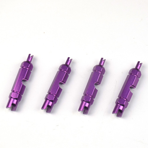 French valve core tool American valve wrench aluminum alloy bicycle valve tool tire tube tire extension removal