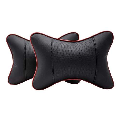 A pair of car headrests, neck pillows, car headrests, car lumbar pillows, lumbar pillows, back cushions and pillow sets