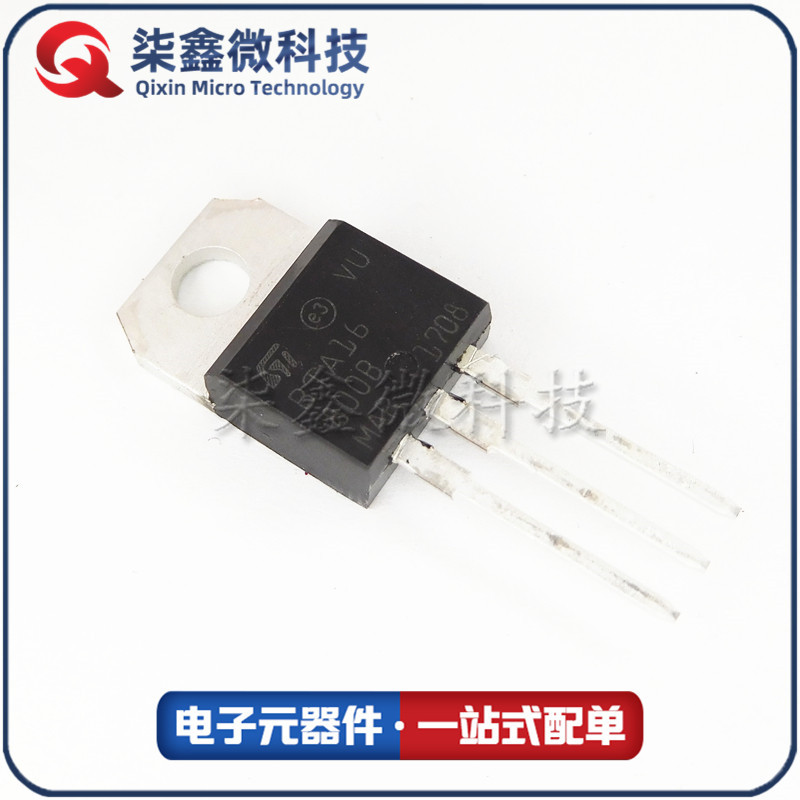 BTA16-800B TO-220 双向可控硅 全新现货