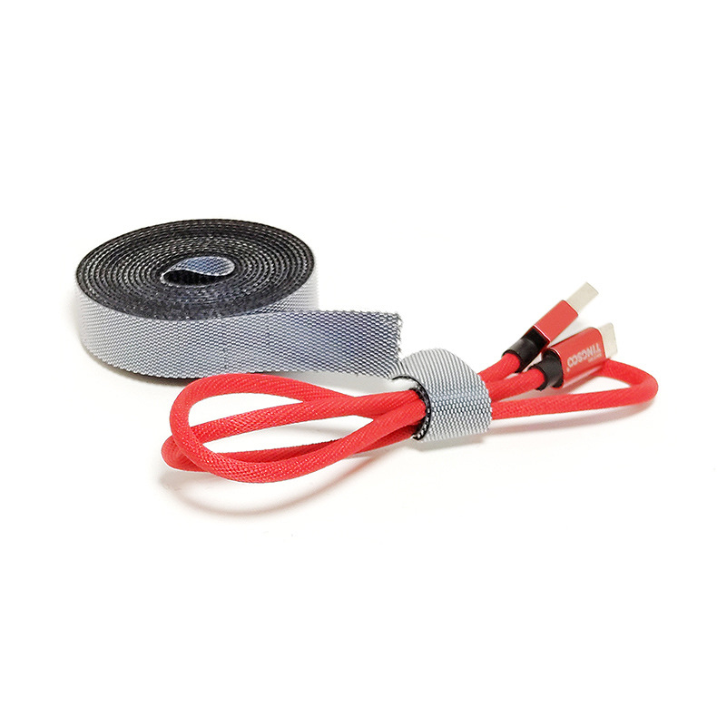 Cable ties with velcro, belt