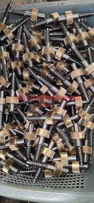 工厂定做汽车升降机齿轮 雪佛兰齿轮配件 铜齿轮 蜗杆