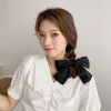 Red hairgrip with bow, hair accessory, hairpins, hairpin, internet celebrity, Korean style