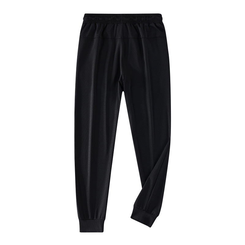 Sommerklimatisierte, leichte, lässige, elastische Sporthose für Herren, schnell trocknend, lockere Passform in Übergröße_voghion.com