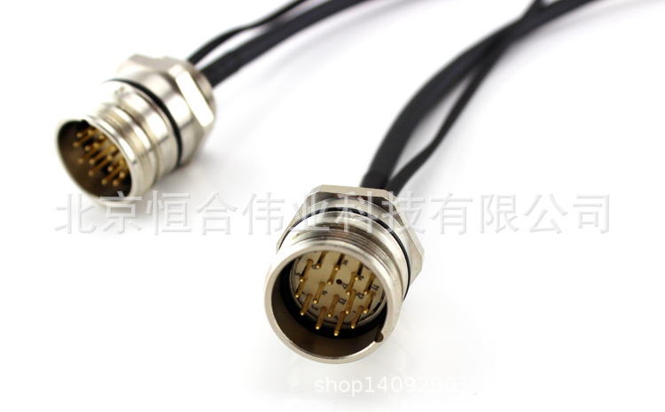 SIEMENS 西门子 主轴编码器电缆 增量式17P 60CM 北京现货 可定制