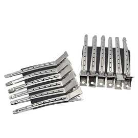 新款创意理发店无痕发夹 铁皮夹鸭嘴夹 头发造型区分刘海夹批发