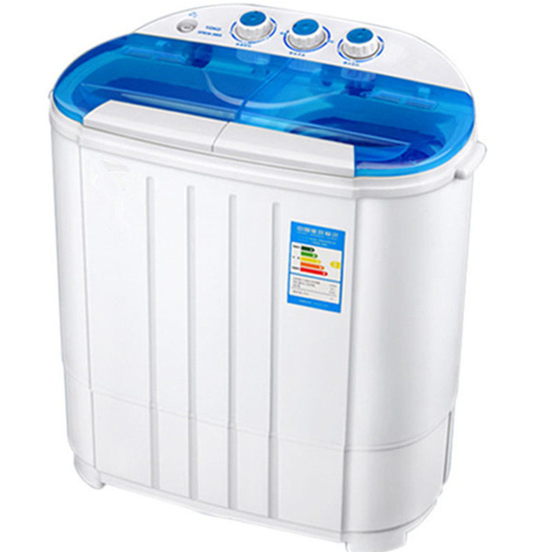 [On behalf of direct deal Double barrel household Washing machine small-scale fully automatic Double cylinder Elution Integrated machine