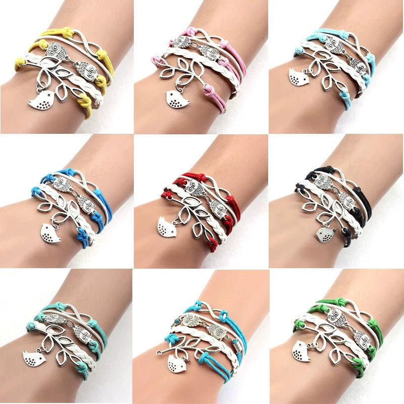Woven retro bracelet handmade, European style, wholesale