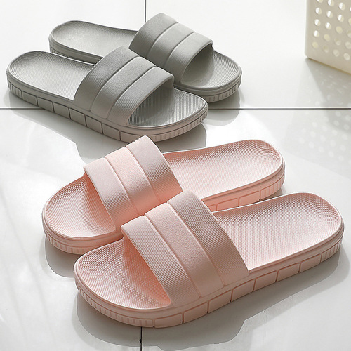 Summer Cool Slippers Couple Indoor Anti-Slip Women's Slippers Anti-Slip Home Slippers Bathroom Slippers Factory Wholesale