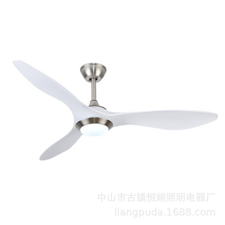 Nordic ceiling fan lamp dining room bedroom living room inverter fan lamp American LED fan chandelier home ceiling fan