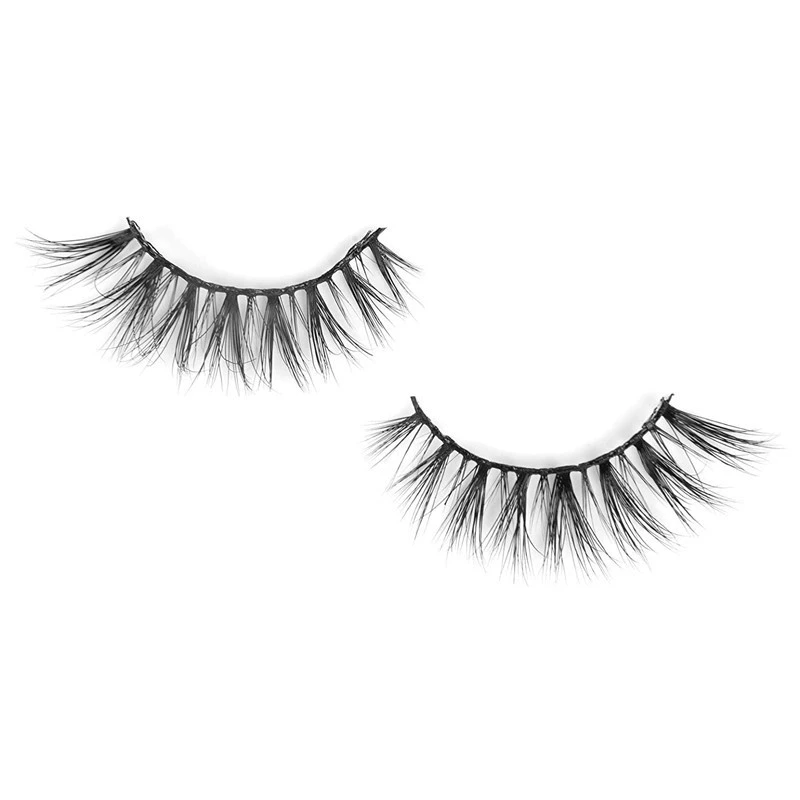 1 пара накладных ресниц из норки FAUX MINK FAKE LASHES FALSE EYLASHES F006
