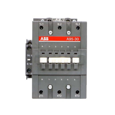 ABB交流接触器95A3P三极1开1闭线圈电压220V正品A95-30-11*220