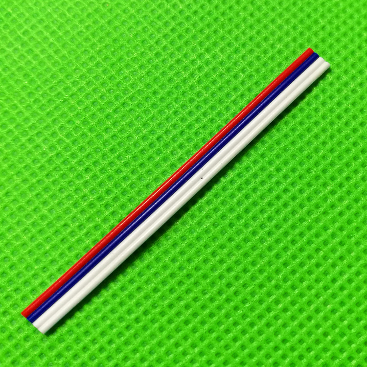 厂家直销 UL1015白白蓝红 4P 彩排并线 端子线束加工电子连接导线