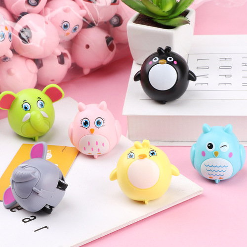 Pull-back car, mini children's creative cartoon, fall-resistant inertia, plastic toy car for boys and girls, wholesale