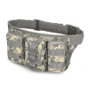 Tactics camouflage waterproof belt bag, climbing sports bag for cycling