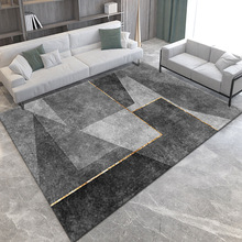 3D轻奢风格地毯 地垫卧室床边满铺地毯家居客厅装饰沙发毯