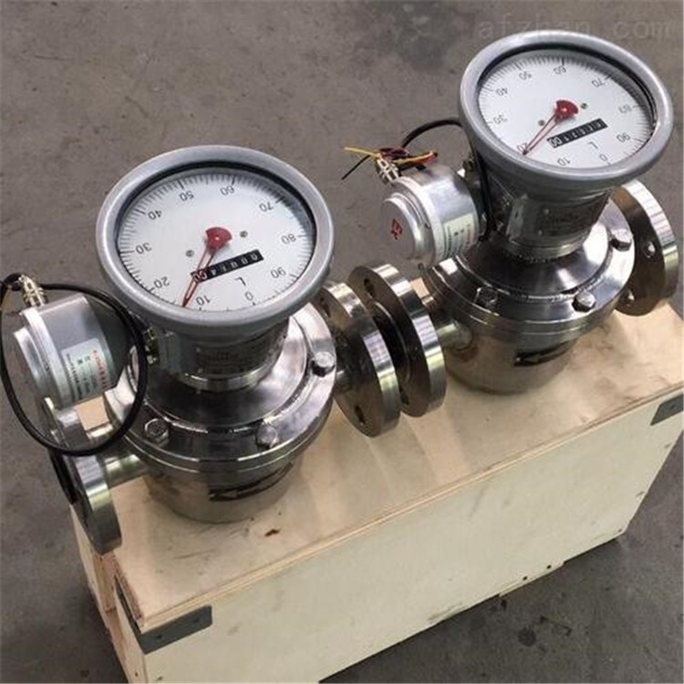 天维LC11椭圆齿轮流量计LL腰轮重油流量表耐德燕山奥太中原银环