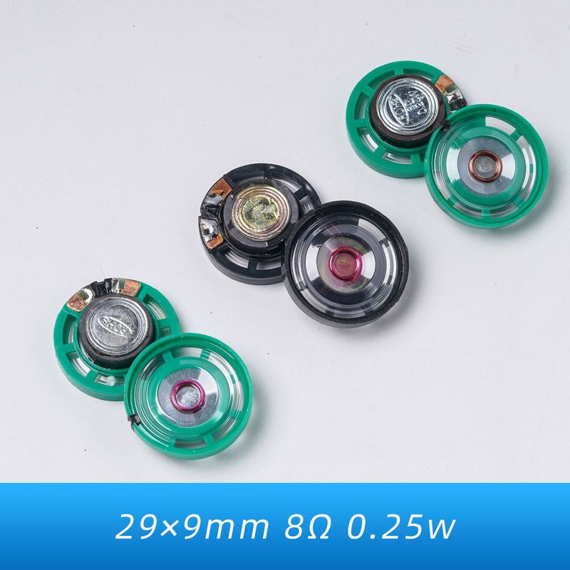 In stock supply diameter 29mm external magnetic speaker Myra speaker sound toy speaker bubble machine speaker