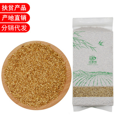厂家批发 黄金熟亚麻籽 黄金亚麻籽 胡麻籽 胡麻子 胡麻仁|ru