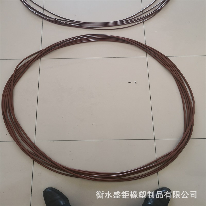 Customization Rubber ring Dingqing Fluorine rubber Silicone ring large Whole O-ring diameter Any wire diameter