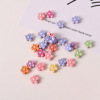 Factory Children DIY Beads Material Cartoon Cartoon Pearl Water Washing Effect Crown Pattern Pearl wholesale