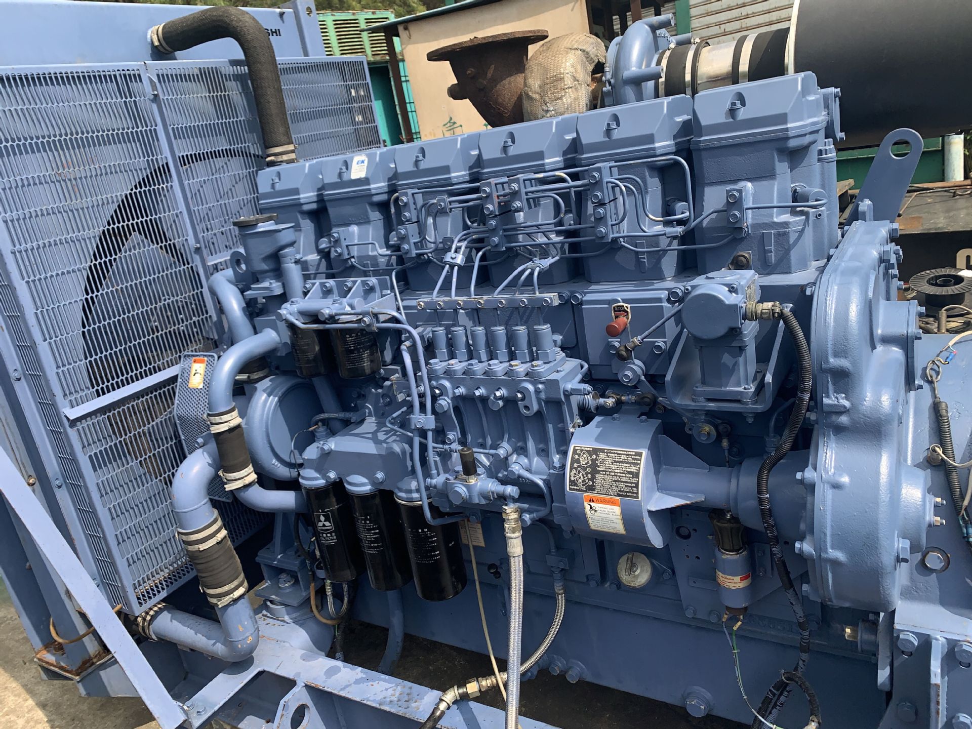 供应三菱S6R-PTA发电机组610KW船用发动机S6R-PTA-S