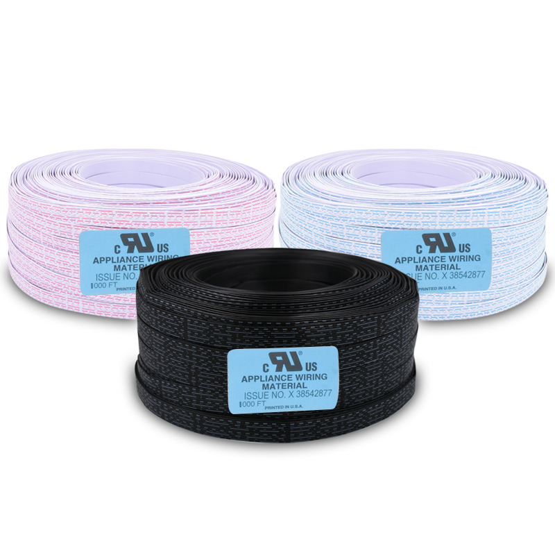 UL2468黑白排-26AWG14P 7/0.09BS端子线束电源连接电子线工厂直供