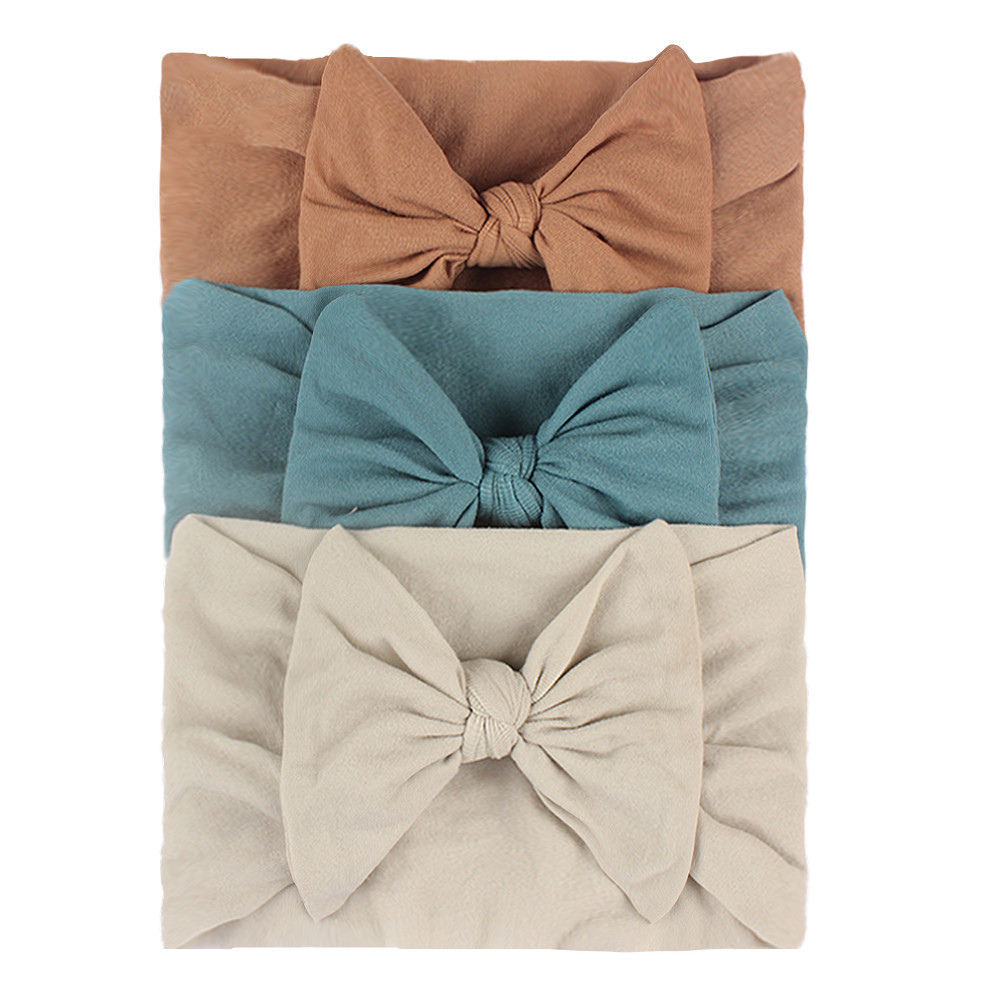 Bow Knot Pattern Kid'S Gender Cute Bow Knot Nylon Hair Band