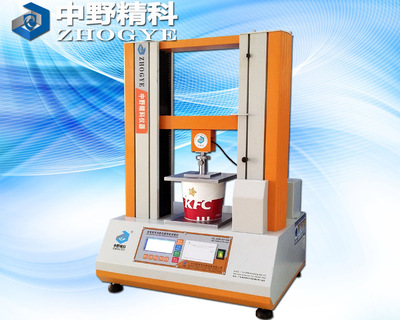 HTS-KY6200P Kentucky Fried Chicken Drum compress Strength Tester PP compressive strength Testing Machine