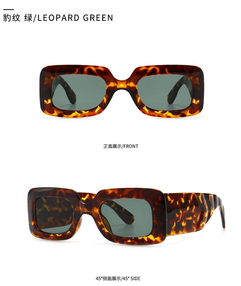 55g Weight UV400 Protection Lens Material Unisex Gender Retro, Fashion Style White, Red, Green, Black Color Retro Fashion UV400 Protection Women's Sunglasses 5