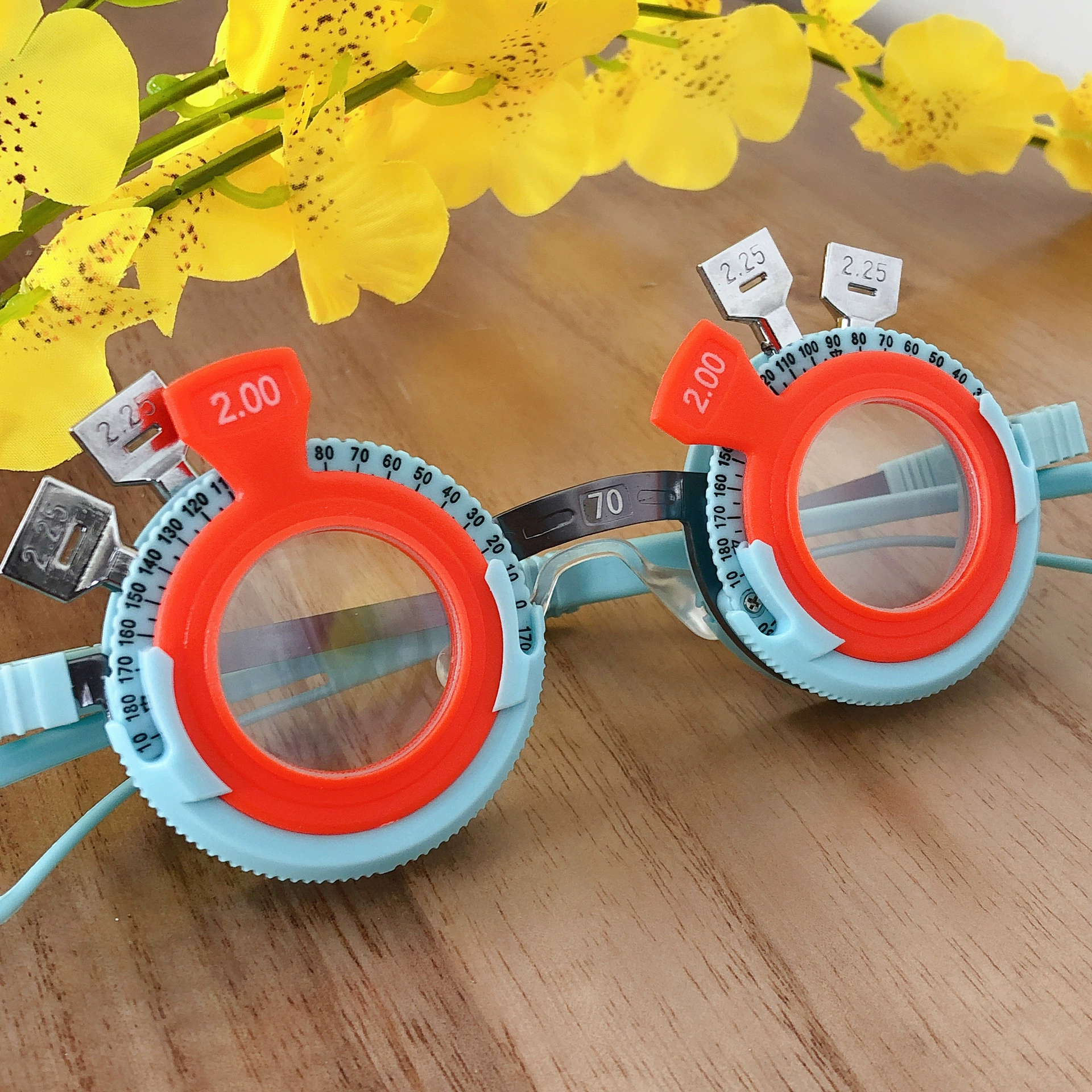 Расстояние ПД Интерпупиллары рамки 12 теста оптометрии рамки теста ноги ТФП аппаратур оборудования стекел гибкое стеклянное