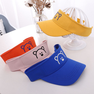 20 years children's hat wholesale bear cap cap cap for boys and girls summer outdoor sunscreen sun hat tide