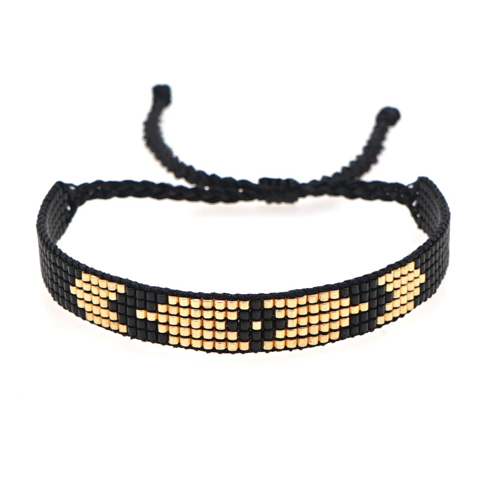 Simple Bohemian Miyuki Rice Bead Bracelet display picture 5