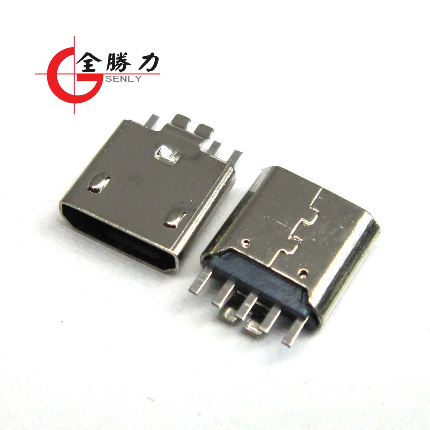 ПятиПозиционная микроразъем female сокет ДСП USB разъем 0.8/1.0 с платой с импульсной сваркой тип Майк женский разъем