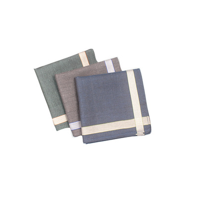 Gentleman Cotton man Handkerchief Retro Cotton soft Sweat man Handkerchief Gifts Home travel Kerchief