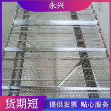 不锈钢网带隧道炉链网烘干流水线果蔬清洗网链传送带挡板式网带