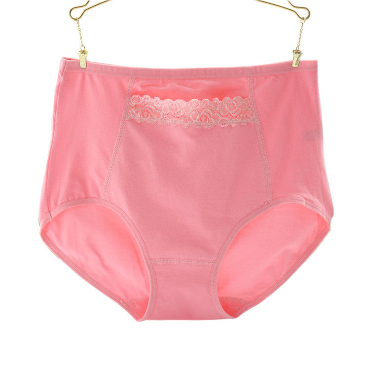 Hot Selling Cotton Underwear Mom Women Underwear Belly Tight Large Size Pocket High Waist Briefs D3020