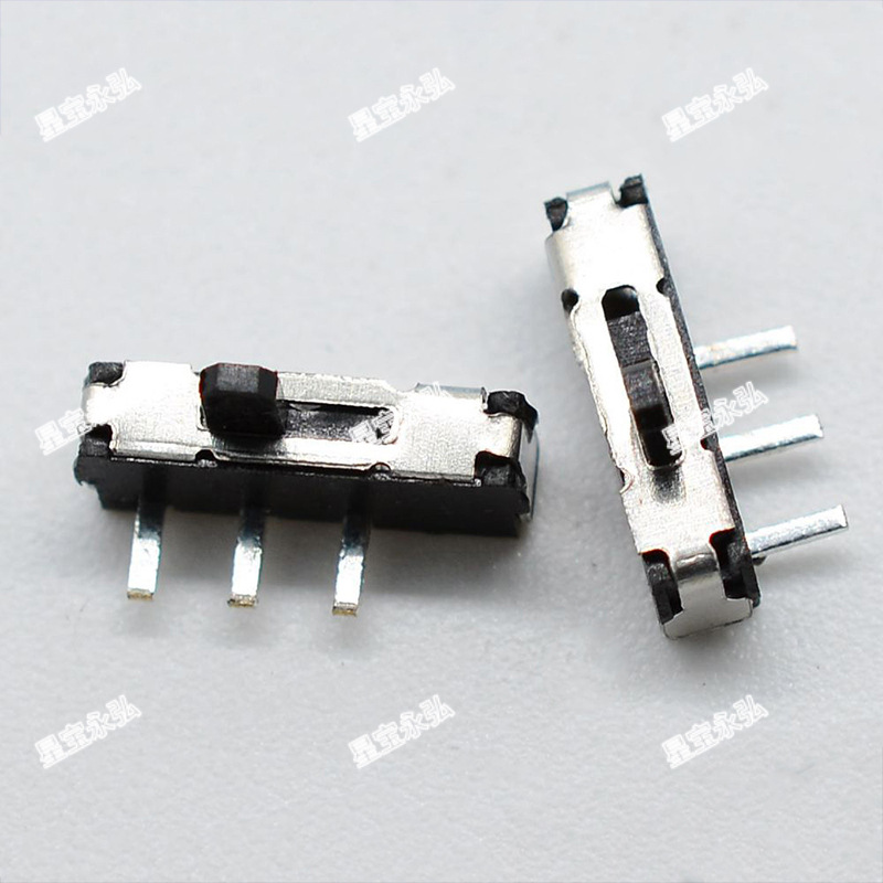 horizontal ultrathin miniature Patch switch Small Shank Tripod Patch Mini Toggle switch