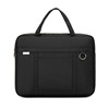 A4 File Bag Large -capacity Multi -layer Launch Zipper Office Bags Business Document Copper Simple Fashion File Pack