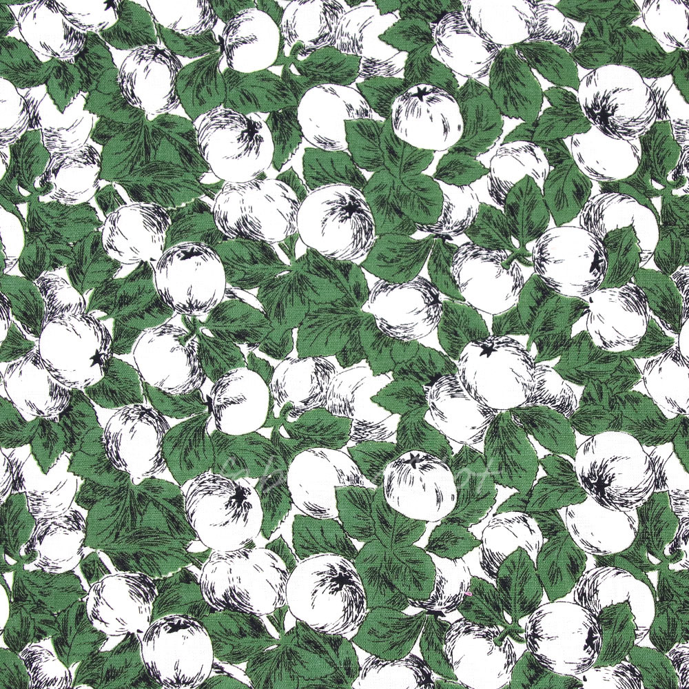 12160P#果子印花 莱赛尔/天丝亚麻春夏女装衬衫连衣裙梭织面料