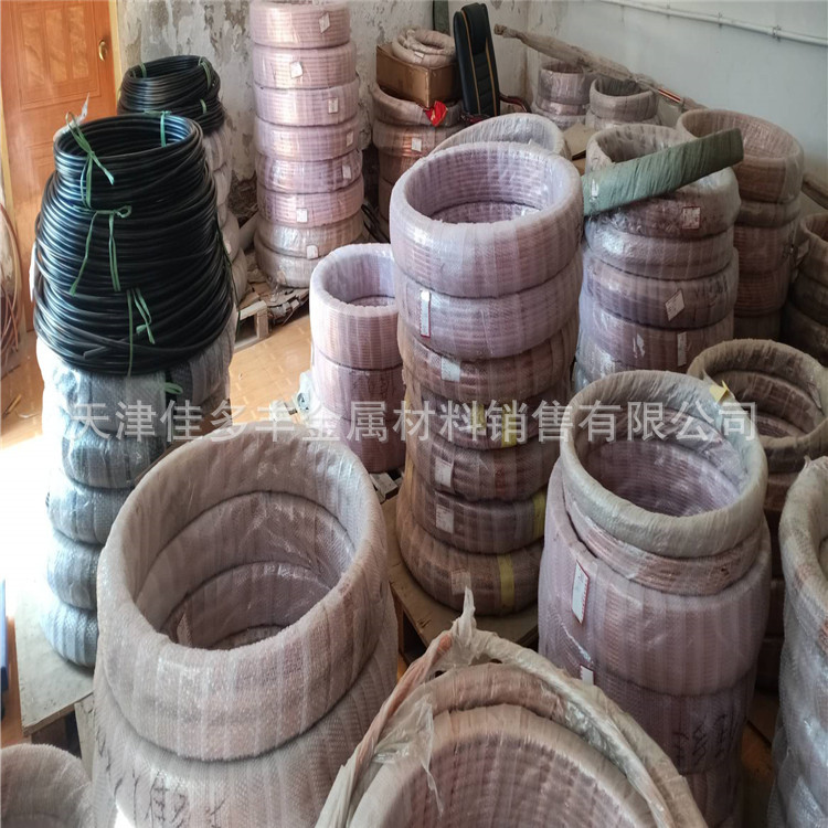 张家港 徐州 ￠8X1￠8X1.5 ￠ 10X1 ￠12X1 ￠16X1PVC包塑紫铜管