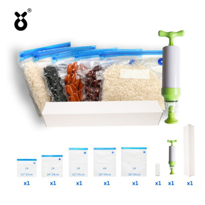 factory Source of goods food vacuum Compression bag Storage bags Food Storage Pumping Sealing bag Packaging bag