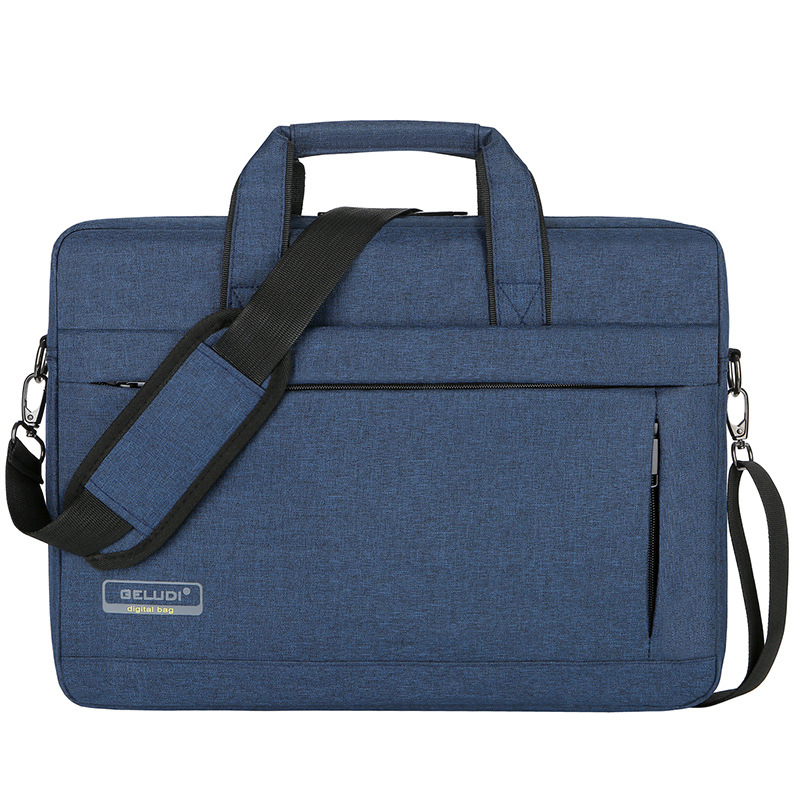 One-shoulder gift bag color shoulder bag order new business notebook bag briefcase computer bag exhibition bag