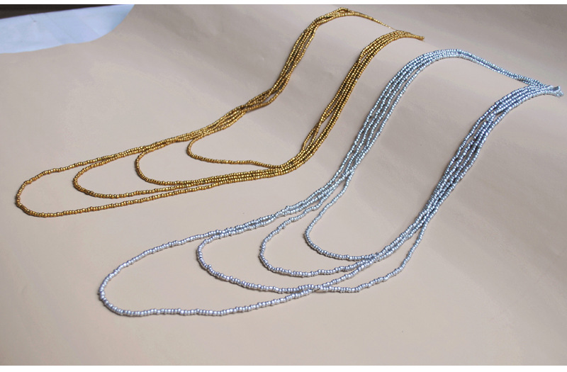 Mode Geometrisch Perlen Keine Intarsien Halskette display picture 4