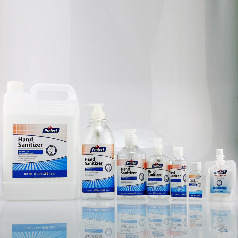 歐美外貿預防細菌乙醇酒精免水搓手液 便攜式免洗洗手液凝膠oem