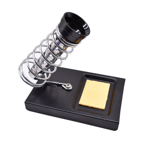 C4 double tube soldering iron stand spring soldering iron stand electric soldering iron plug rack foreign trade selected rack repair welding electric soldering iron