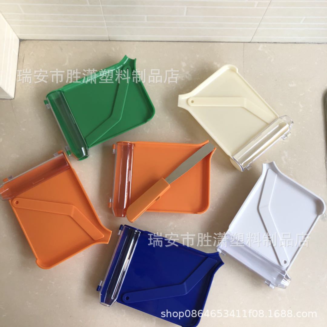 多色塑料拨药盘 塑料分药盘 不锈钢刀柄和塑料手柄 分药盘 可定色
