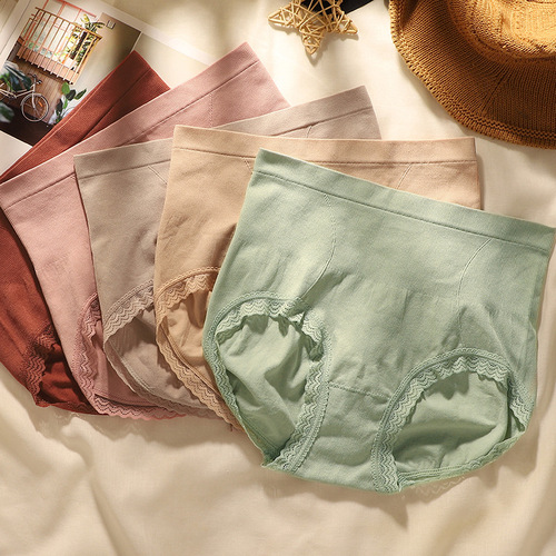 [Individual Pack] Graphene Seamless High Waist Underwear for Women Moisture-wicking and Antibacterial Bottom Crotch Slimming Belly and Butt Lifting Girls