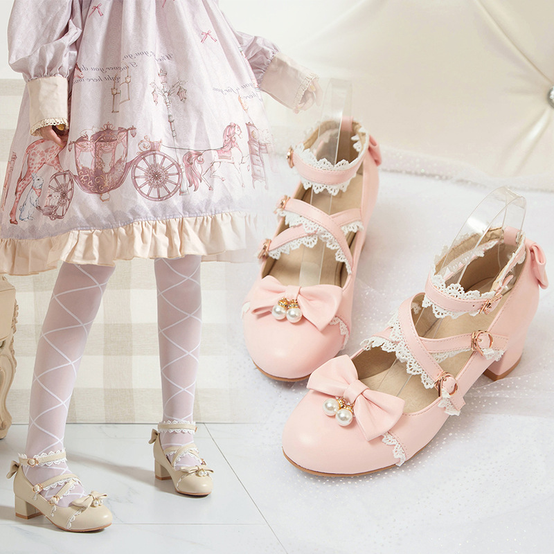 Cute romantic and delicate Hanfu with bow