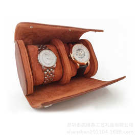 定制款手表盒 欧美复古手表收纳盒 皮革手表盒手表包装盒
